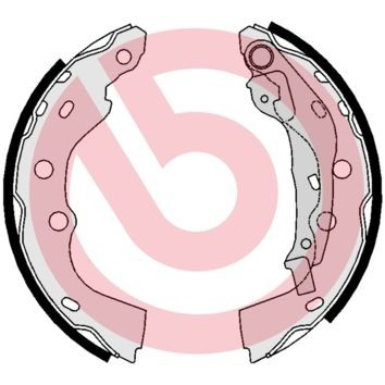 Колодки гальмові задні, барабанні Brembo S78510 ціна, від 22.76 USD