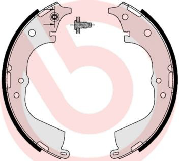 Купити S83537 Brembo Колодки гальмові задні, барабанні