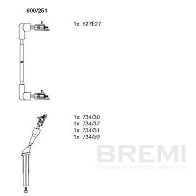 Високовольтні дроти 986357161 Bosch
