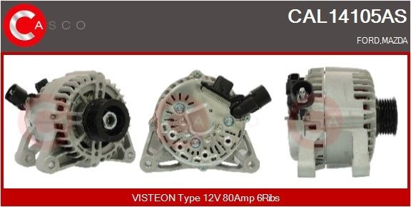 CAL14105AS Casco Авто генератор