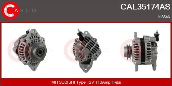 CAL35174AS Casco Авто генератор