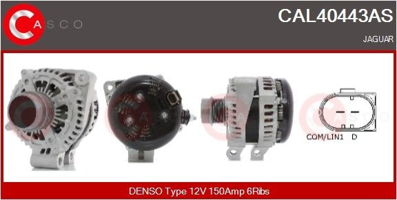CAL40443AS Casco Авто генератор
