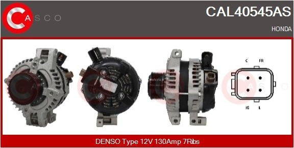 CAL40545AS Casco Авто генератор