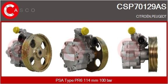 CSP70129AS Casco Насос гідропідсилювача
