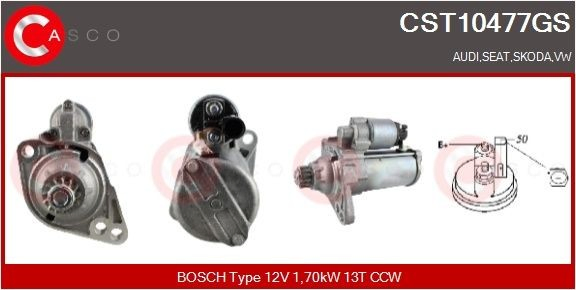 CST10477GS Casco Стартер двигуна