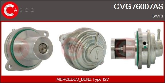CVG76007AS Casco Клапан рециркуляції відпрацьованих газів EGR