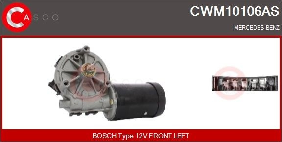 Двигун склоочисника лобового скла (трапеції) 390241420 Bosch