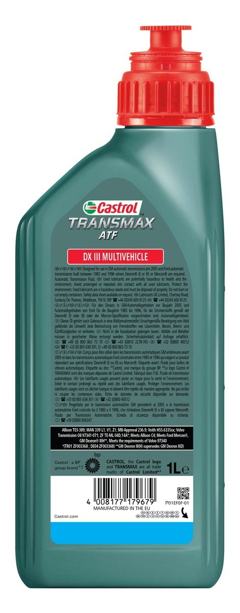 ГПР рідина Castrol 15F176 ціна, від 13.13 USD