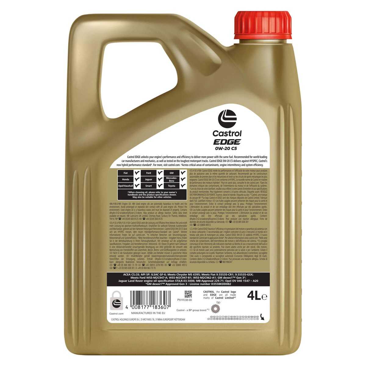 Моторна олива Castrol 15F6E9