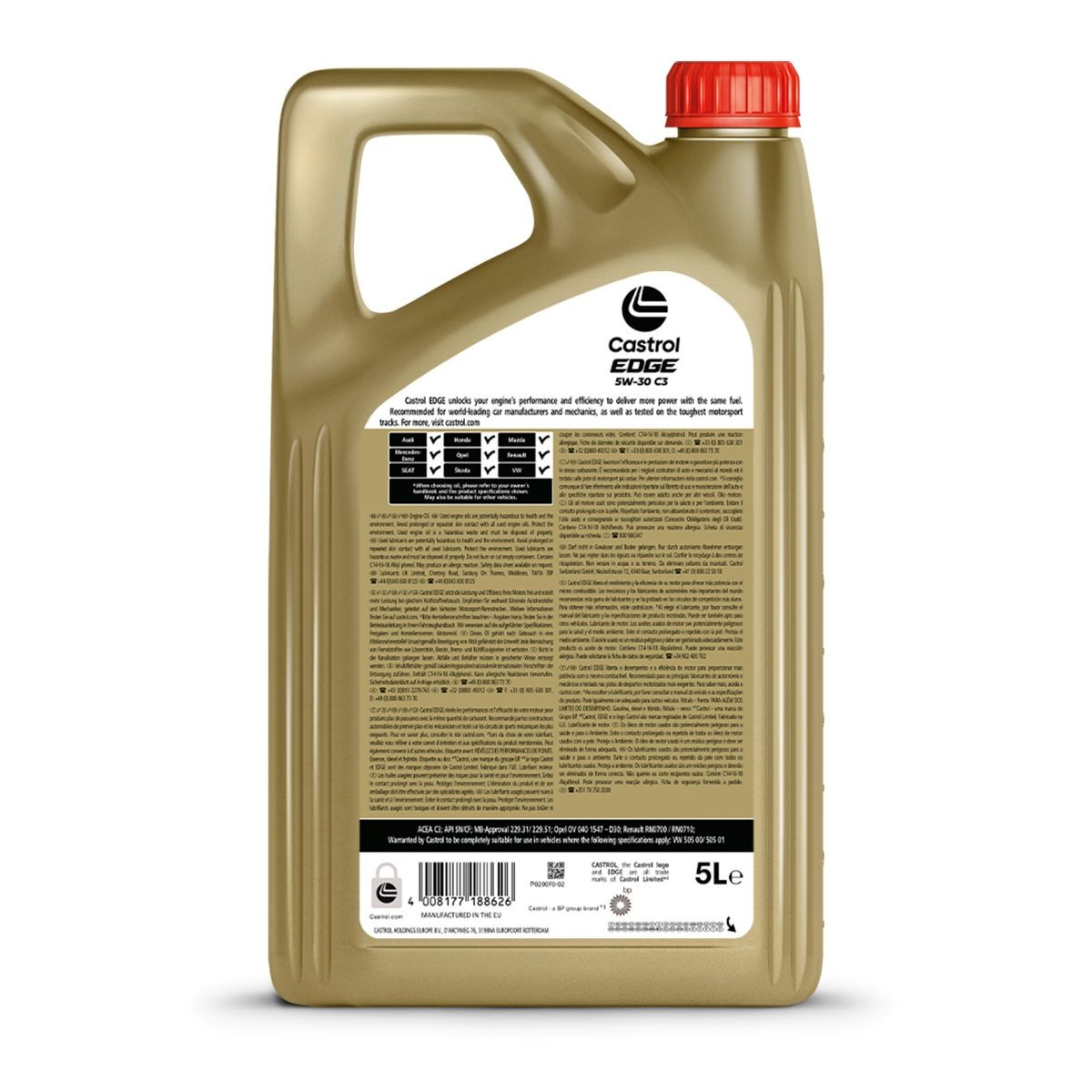 15F7EC Castrol Масло двигуна