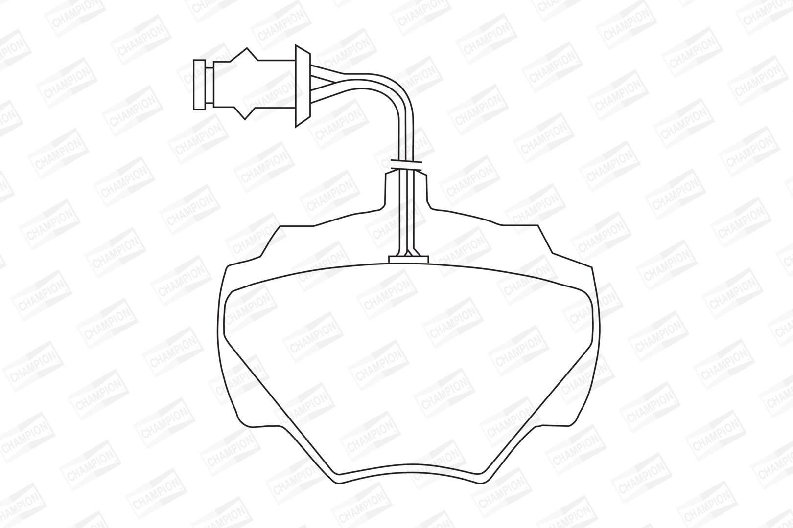 Задні гальмівні колодки SFP500190 Britpart