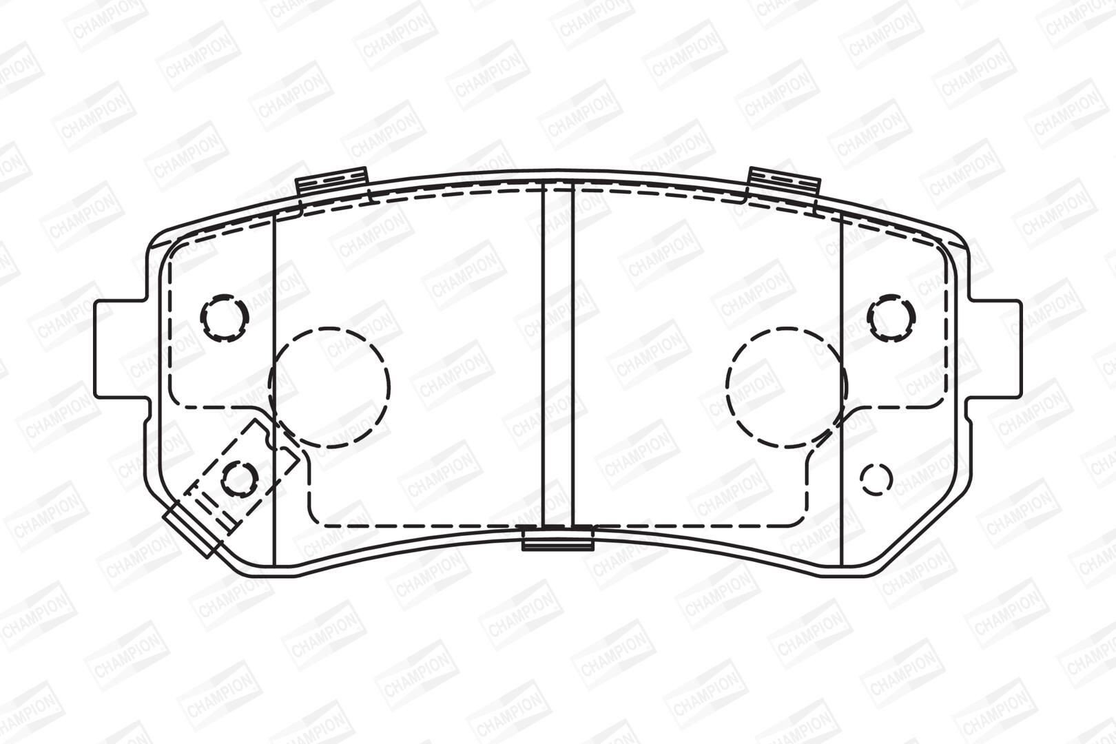 Купити DBS3306 Hexen Задні колодки