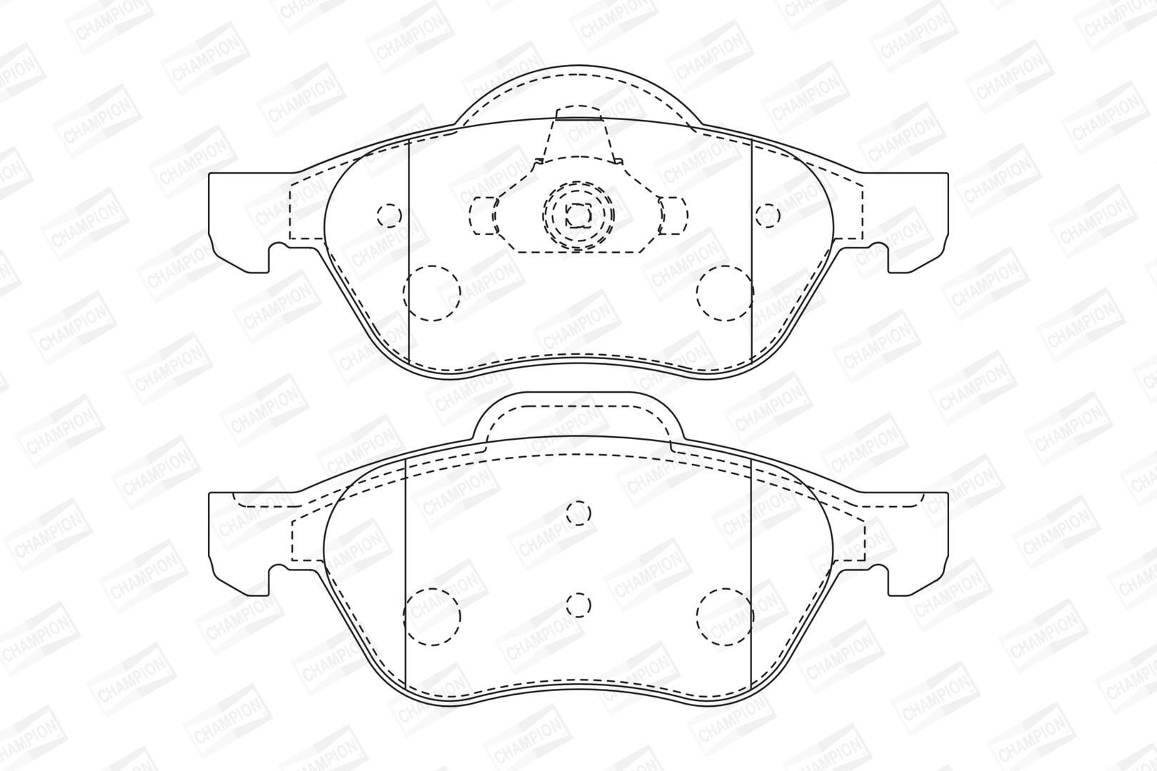 Гальмівні колодки Renault Laguna II хетчбек (BG0, BG1) (2001 - 2007) ціна, від 21.19 USD