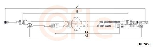 HMP4M5R7E395RB Hmpx Трос коробки передач