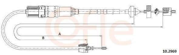 Трос зчеплення Peugeot/Citroen 1608271880 ціна, від 28.81 USD