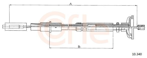Трос зчеплення Adriauto AD550128 ціна, від 5.24 USD