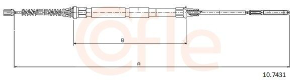 Гальмо стоянкове Adriauto AD550264