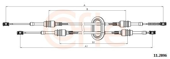 TL5624 Expert Line Трос коробки передач