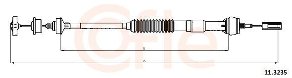 Трос зчеплення AD350180 Adriauto