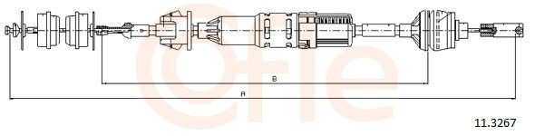 Трос зчеплення Adriauto AD350169 ціна, від 20.28 USD