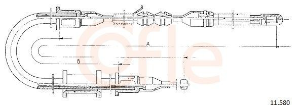 Трос стоянкового гальма задній правий Opel 90297921 ціна, від 9.03 USD