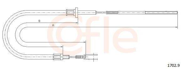 Трос зчеплення Fiat/Alfa/Lancia 93820871 ціна, від 10.42 USD