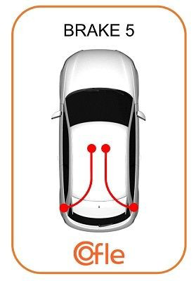 Трос стоянкового гальма задній правий TSK 4VB2171 ціна, від 19.76 USD