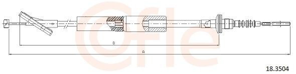 Трос зчеплення Opel 25181785 ціна, від 25.59 USD