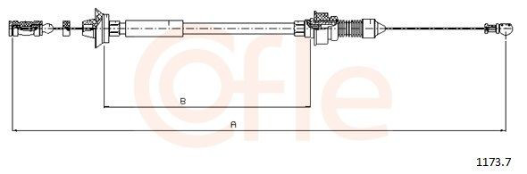 Трос газу Adriauto AD113621 ціна, від 15.79 USD