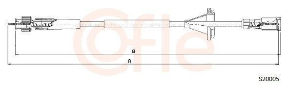 Трос приводу спідометра Adriauto AD331525 ціна, від 5.96 USD