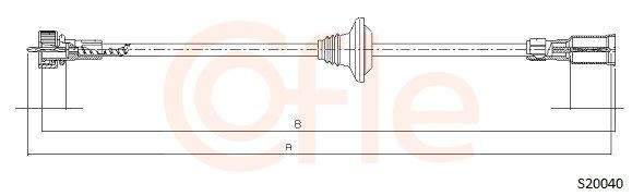 90336830 Opel Тросик спідометра