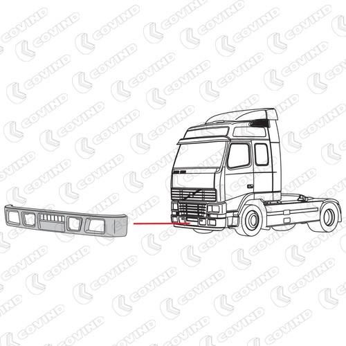 Купити Передній бампер Volvo Trucks TRUCK FH12  