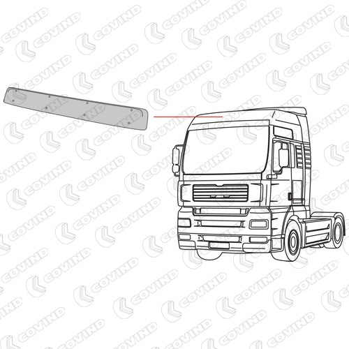 Козирок сонцезахисний автомобіля Covind XXL415 ціна, від 85.12 USD
