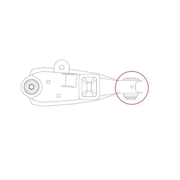 Купити GV0189 CTR Сайлентблок переднього верхнього важеля