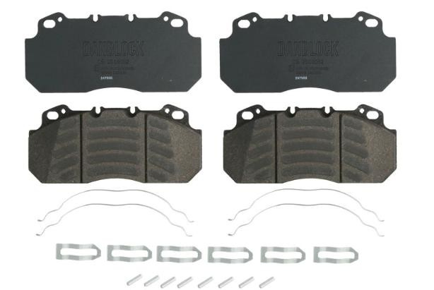 DB2909082 Danblock Передні гальмівні колодки