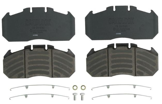 DB2913182 Danblock Передні гальмівні колодки