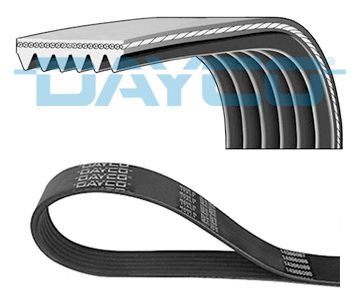 6PK2550 Dayco Поліклиновий ремінь
