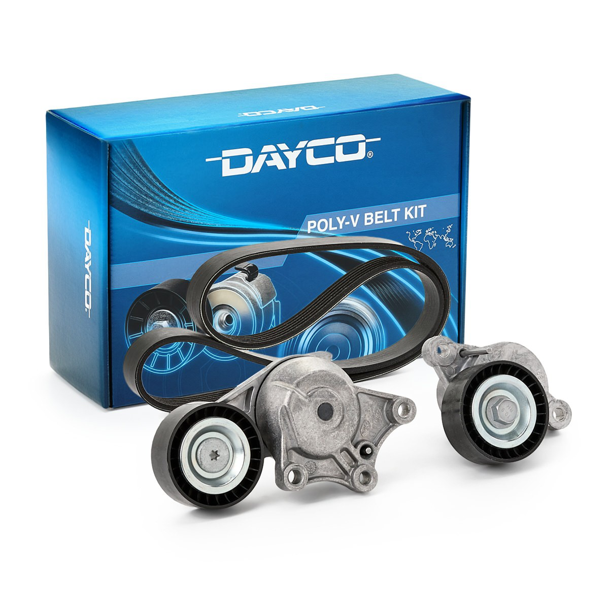 Ремінь приводний, агрегатів, комплект Dayco KPV268 ціна, від 101.79 USD