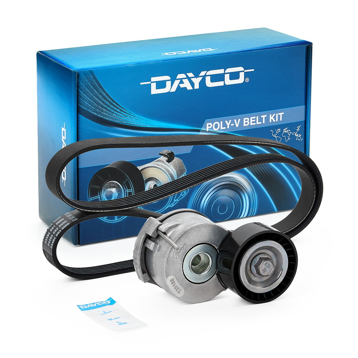Ремінь приводний, агрегатів, комплект Dayco KPV411 ціна, від 54.85 USD