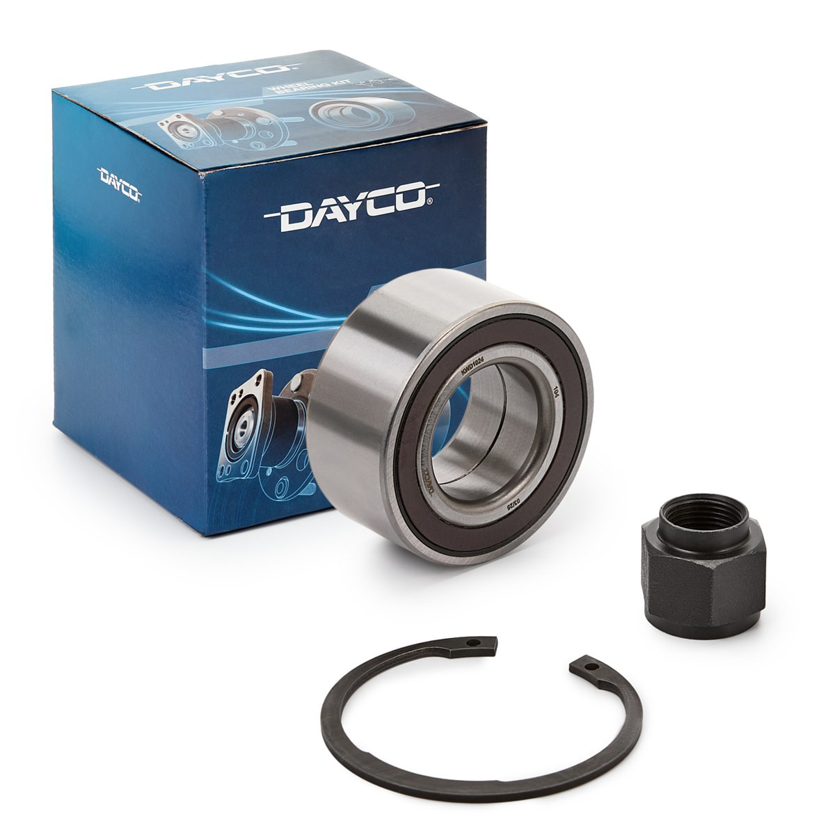 Комплект підшипник маточини передньої Dayco KWD1024 ціна, від 29.25 USD