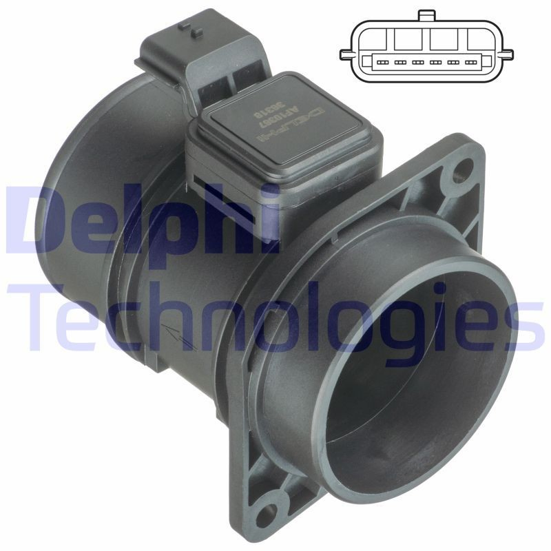 AF1036712B1 Delphi Датчик витрати повітря