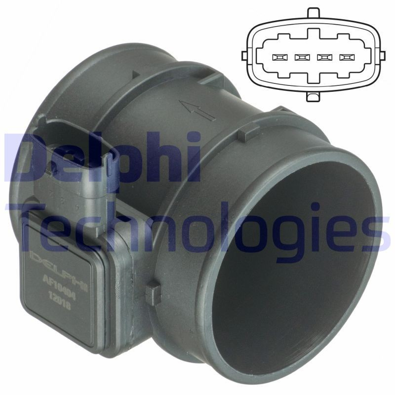 AF1040412B1 Delphi Датчик витрати повітря