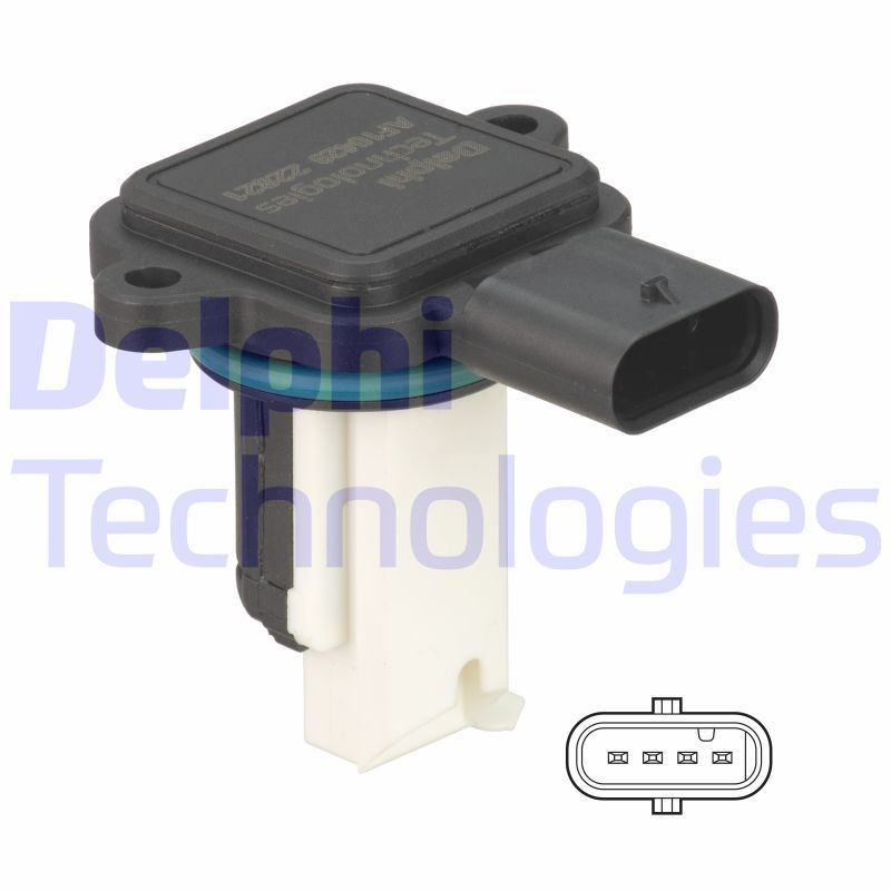 AF1042912B1 Delphi Датчик витрати повітря