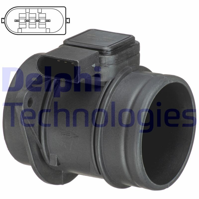 AF1050512B1 Delphi Датчик витрати повітря