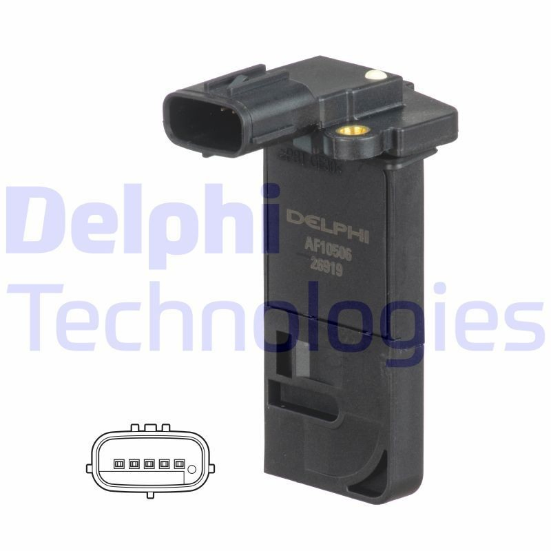AF1050612B1 Delphi Датчик витрати повітря