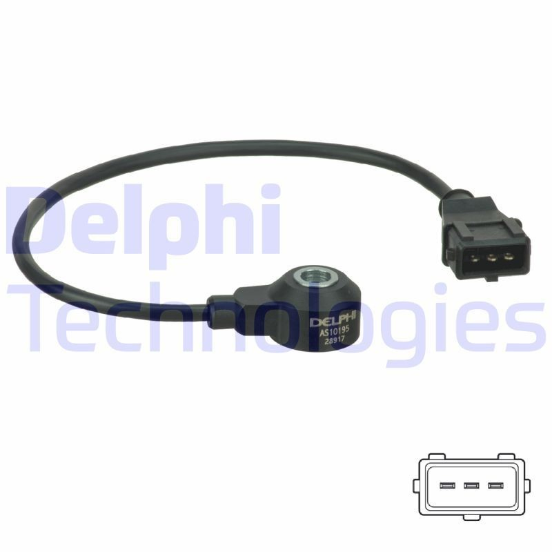 AS10195 Delphi Датчик детонації