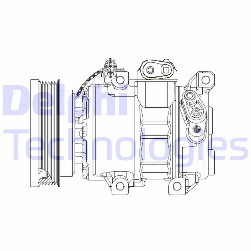 Насос кондиціонера Delphi CS20343