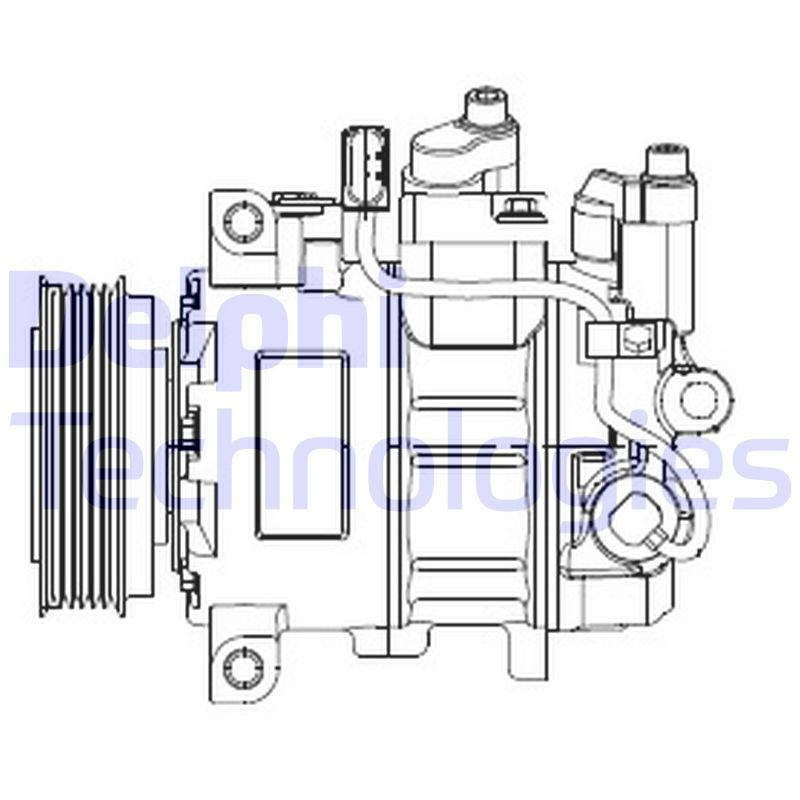 CS20474 Delphi Компресор холодоагенту