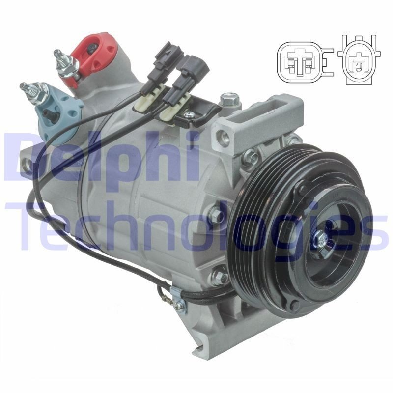 CS20482 Delphi Компресор холодоагенту