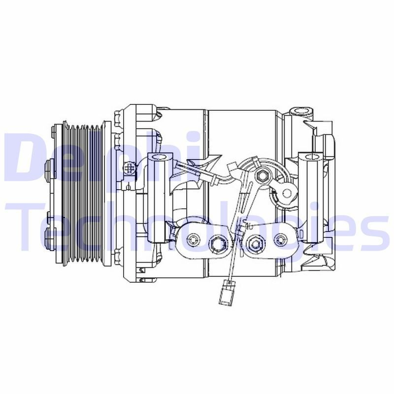 Купити CS20492 Delphi Компресор кліматичної установки